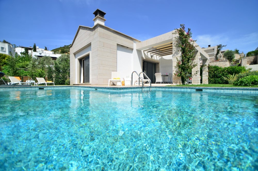 Luxury villa for rent, private pool, hillside views, Yalikavak Bodrum