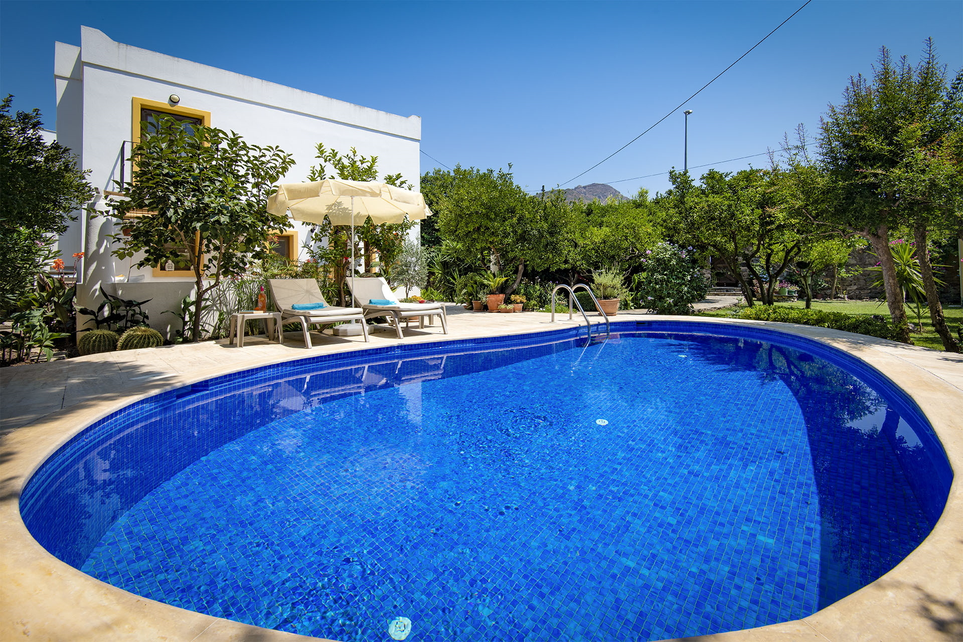 Hidden Garden Turgutreis Bodrum holiday villa for rent with private pool