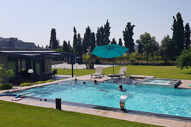 Family holiday villa with shared pool, Yalikavak Bodrum