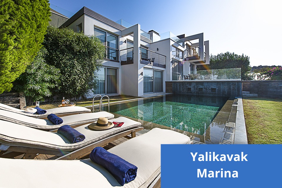 Luxury Villa Mon Reve Bodrum Yalikavak, private pool Palmarina views Peninsula Villas Bodrum